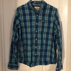 Men’s Hollister Co. button up shirt